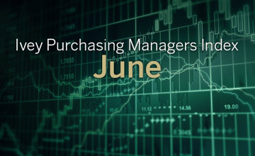 Ivey PMI falls in June