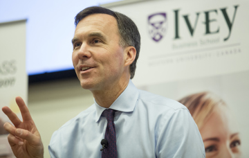 Empowering women in business: A discussion with Finance Minister Bill Morneau