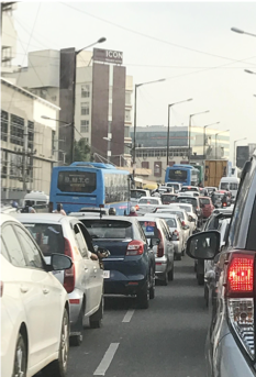 Bangalore traffic jam