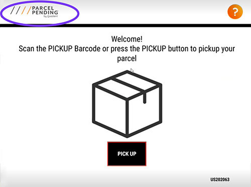 Parcel Locker Courier Guide Step 2