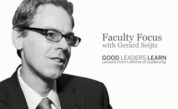 Faculty Focus: Good Leaders Learn