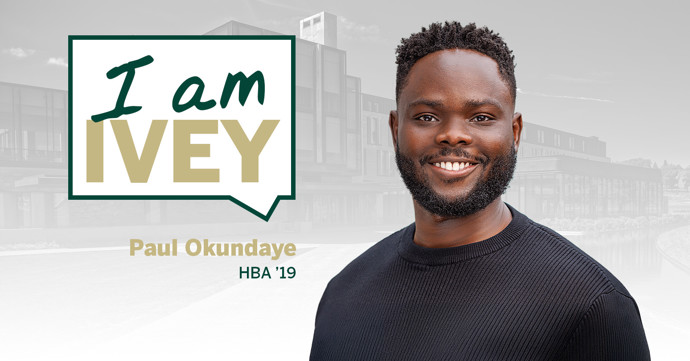 I am Ivey - Paul Okundaye, HBA ’19