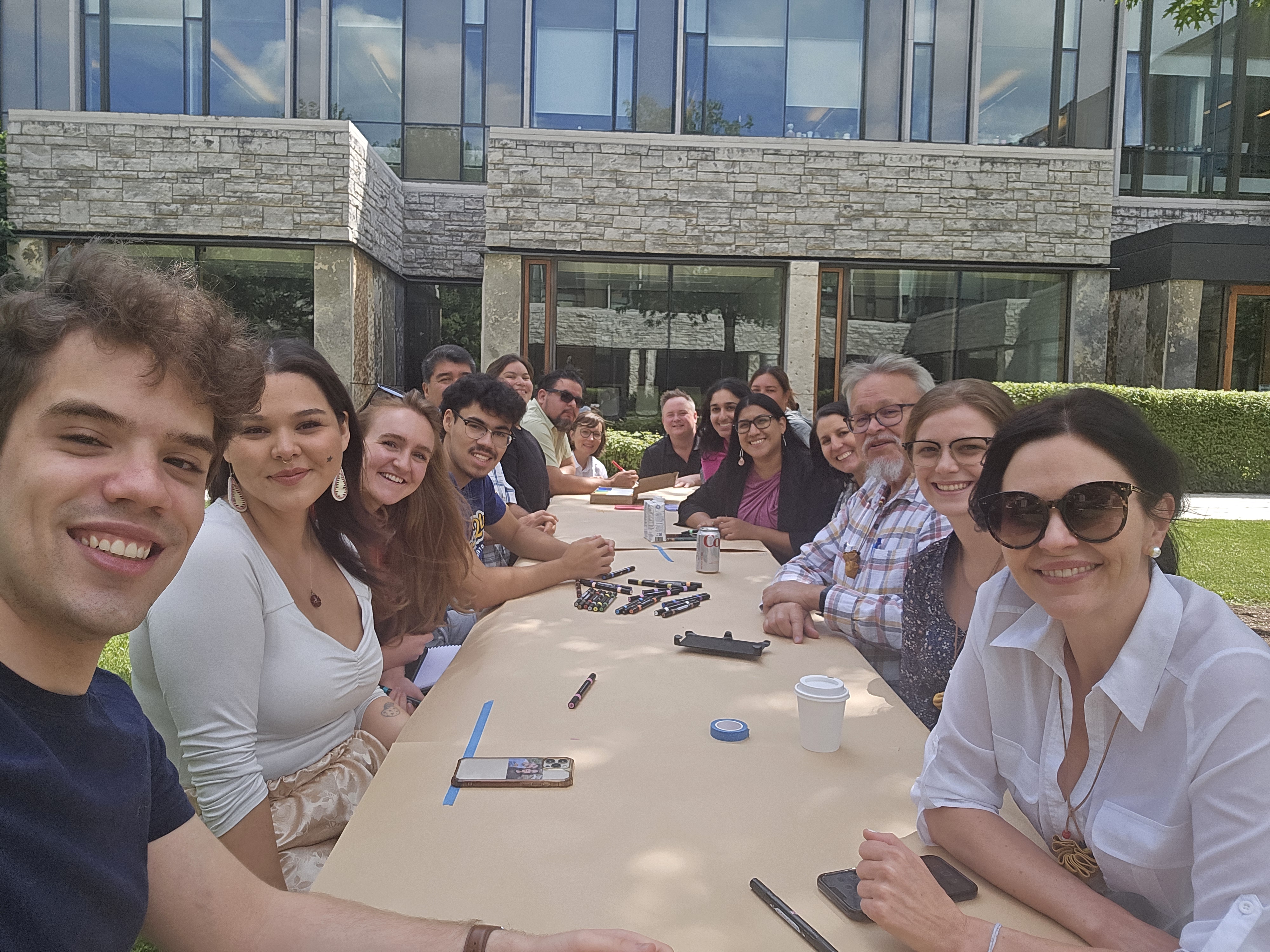 Reconciling Business Schools Workshop Friday Aug 23 Selfie At Table