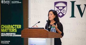 Jody Wilson-Raybould calls for future business leaders to lead reconciliation