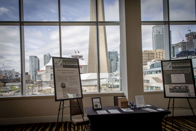 Conference book sale table