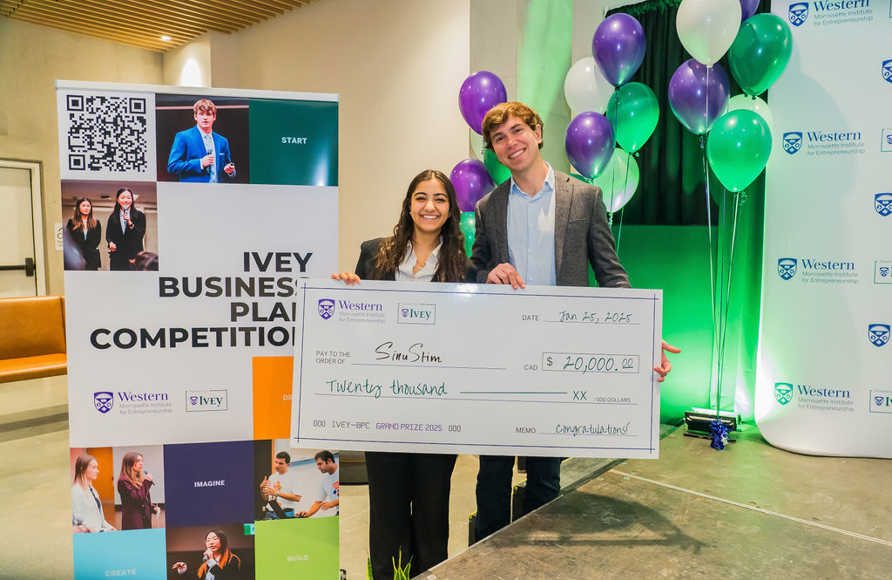 Team from Johns Hopkins University wins Ivey Business Plan Competition