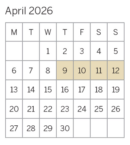 April 2026