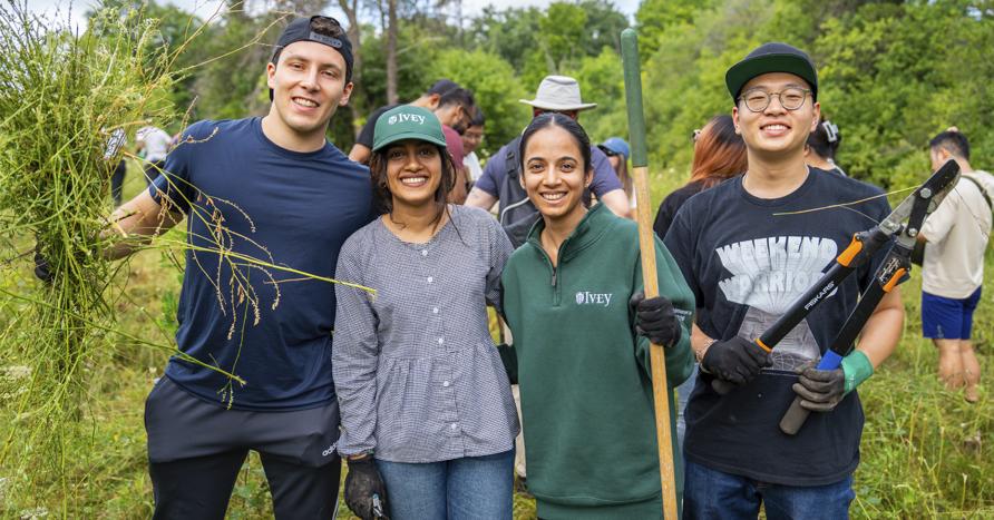 From classroom to community: Ivey MBA students make a difference on Social Impact Day