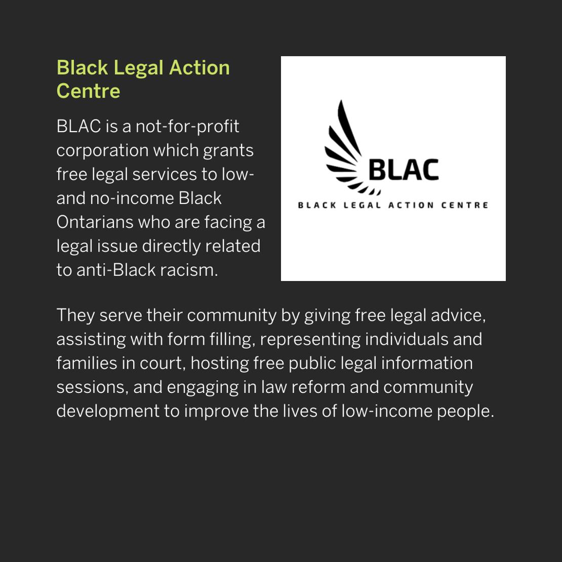 Black Legal Action Centre