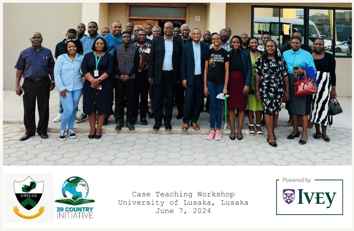 Group photo - University of Lusaka