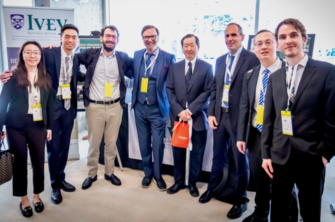 Jessica Zhang, Christopher Choi, Evan Vanderveer, George Athanassakos, Francis Chou, Thomas Konstantinidis, Jeremy Lin and Robert Knox